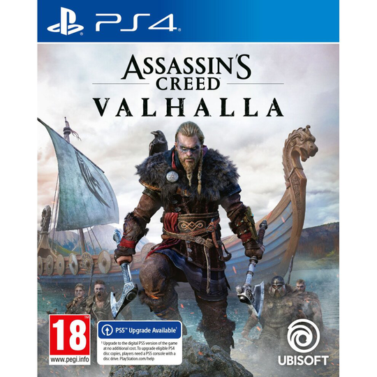Assassin's Creed: Valhalla multi lang in game for Sony Playstation 4 PS4 Video Game