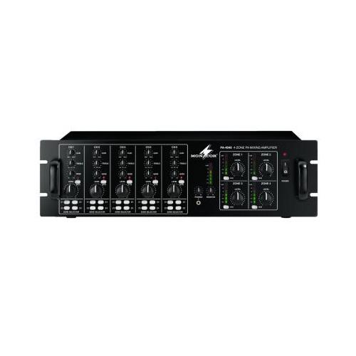Monacor PA-4040 5.0 channels Performance/stage Black