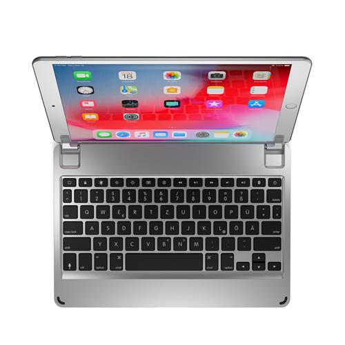 Brydge BRY8001-BG mobile device keyboard Silver Bluetooth QWERTZ German