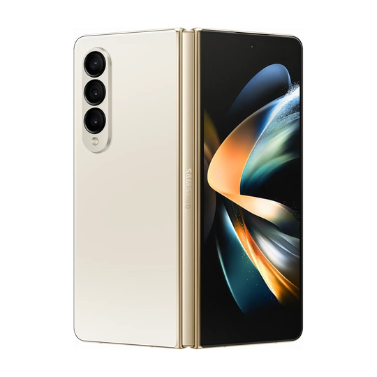 Samsung Galaxy Z Fold4 Beige 7.6 256GB 5G Unlocked & SIM Free Smartphone