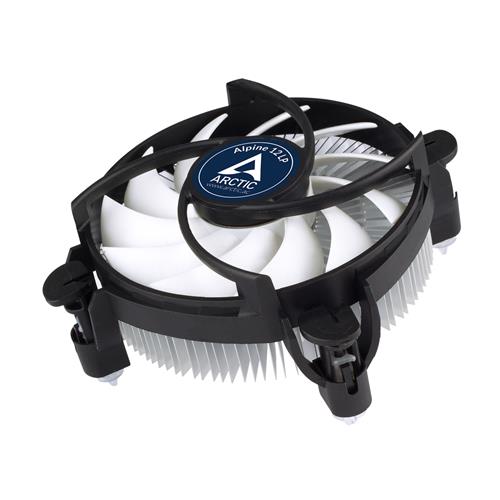 ARCTIC Alpine 12 LP - Low Profile Intel CPU Cooler Processor Air cooler 9.2 cm Aluminium Black 1 pc(s)