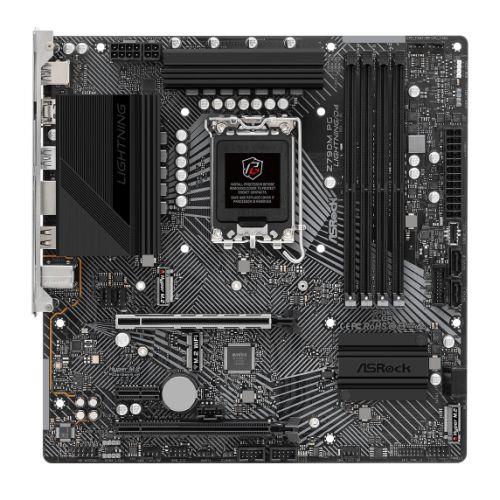 Asrock Z790M PG LIGHTNING/D4 Intel Z790 1700 Micro ATX 4 DDR4 HDMI GB LAN PCIe4 2x M.2