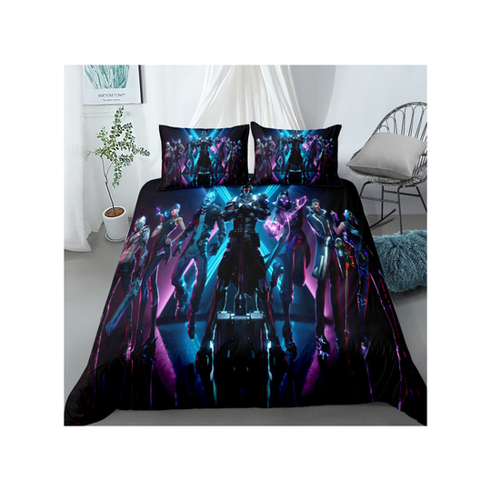 (Pattern 16, Double) Fortnite Bedding Single Double Duvet Cover