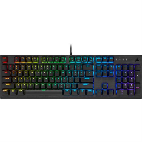 Corsair K60 RGB PRO keyboard USB QWERTY UK English Black