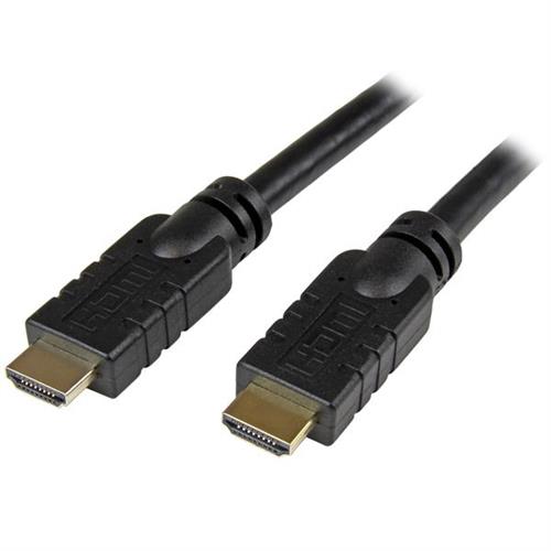 StarTech.com 66ft (20m) Active HDMI Cable - 4K High Speed HDMI Cable with Ethernet - CL2 Rated for In-Wall Install - 4K 30Hz Video - HDMI 1.4 Cord - For HDMI Monitor Projector TV Display