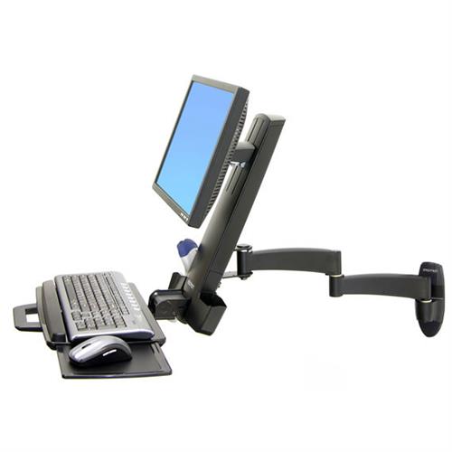 Ergotron 200 Series Combo Arm 61 cm (24") Black