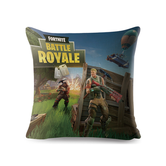 (Style 10) FORTNITE Christmas Pillow Case Cover Carton UK