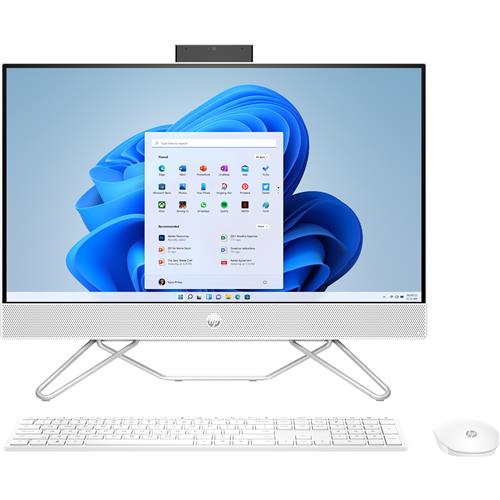 HP 24-cb0033na Intel Celeron 60.5 cm (23.8") 1920 x 1080 pixels 4 GB DDR4-SDRAM 256 GB SSD All-in-One PC Windows 11 Home Wi-Fi 5 (802.11ac) White
