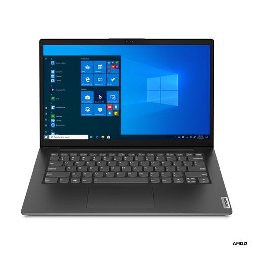 Lenovo V V14 5700U Notebook 35.6 cm (14") AMD Ryzen 7 8 GB DDR4-SDRAM 256 GB SSD Wi-Fi 5 (802.11ac) Windows 10 Pro Black