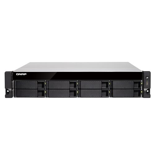 QNAP TS-877XU-RP NAS Rack (2U) Ethernet LAN Black Grey 2600
