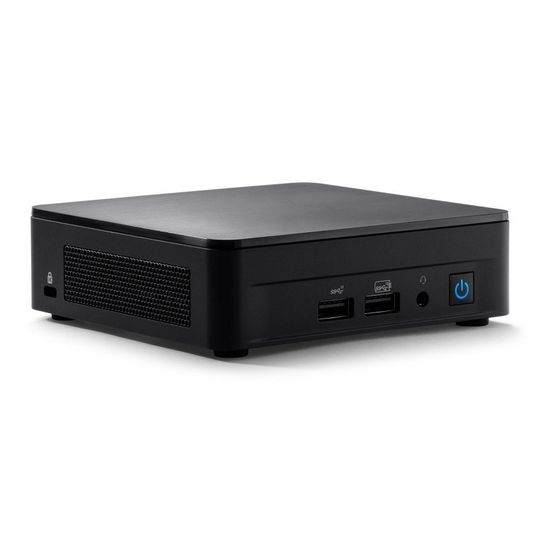 Intel NUC Core i5-1250P Wallstreet Canyon 12th Gen Slim Barebone