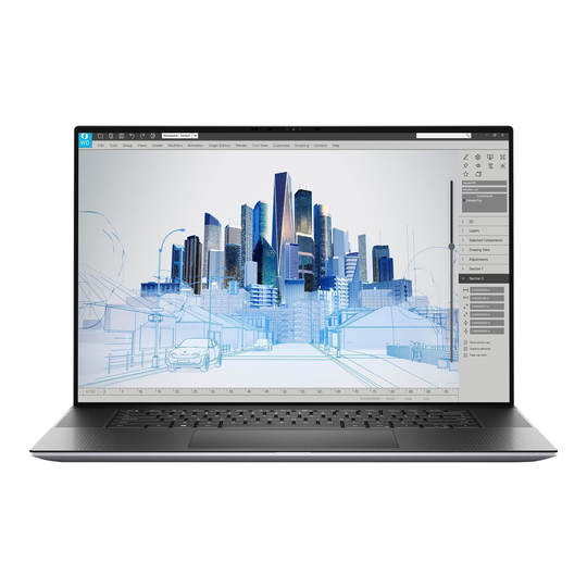 dell Precision 5760 Core i7 11850H 16GB 512GB SSD 17 Inch Windows 10 Pro Laptop