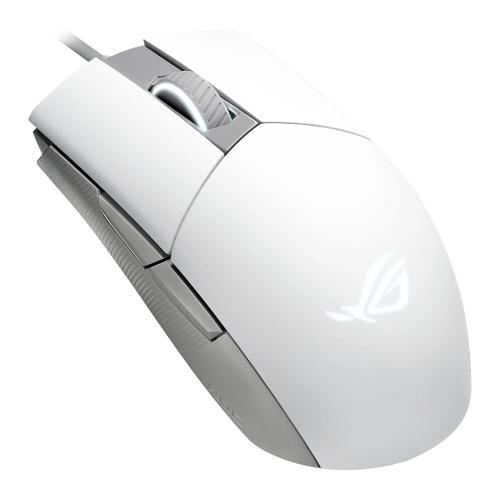 ASUS ROG Strix Impact II Moonlight White mouse Ambidextrous USB Type-A Optical 6200 DPI