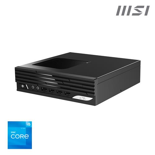 MSI PRO DP21 12M Intel Core i5-12400 Barebone Mini-PC 2.3L Type-C USB 3.2 Gen2 HDMI DisplayPort LAN WiFi BT VESA Supports Max 64GB DDR4 SO-DIMM (2 Slots) M.2 (1 Slot) 2.5'SSD/HDD (2 Slot)