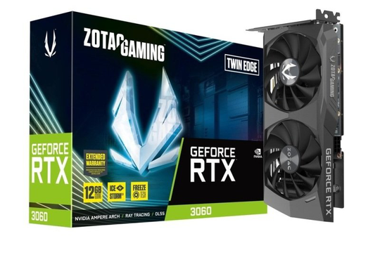 Zotac GeForce Rtx 3060 12GB Twin Edge Graphics Card