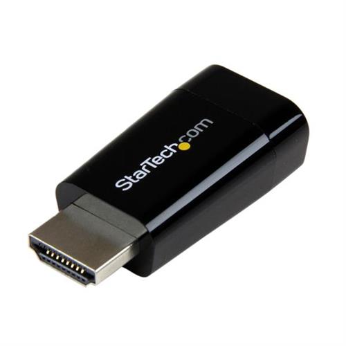 StarTech.com Compact HDMI to VGA Adapter Converter - Ideal for Chromebooks Ultrabooks & Laptops 1920x1200/1080p