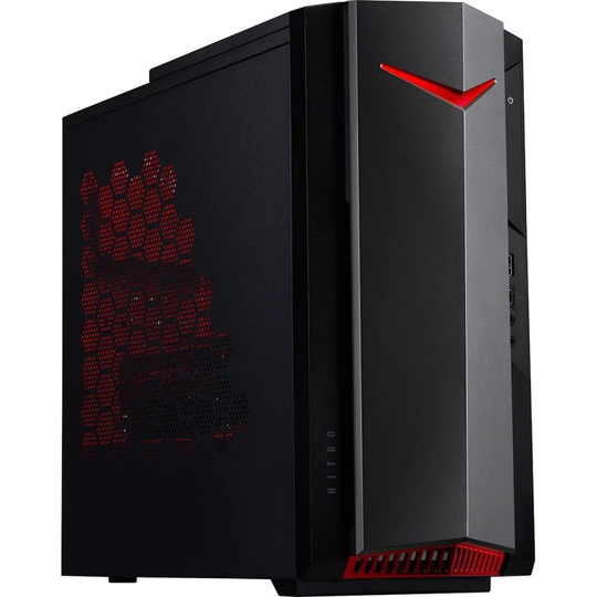Acer Nitro N50-640 Gaming PC, Intel Core i5-12400 up to 4.4GHz, 8GB RAM, 1TB SSD, NVIDIA GeForce GTX 1650 4GB, WIFI, Windows 11 Home