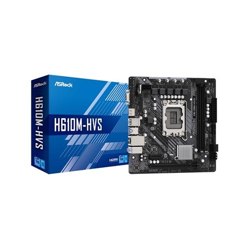 Asrock H610M-HVS Intel H610 LGA 1700 micro ATX