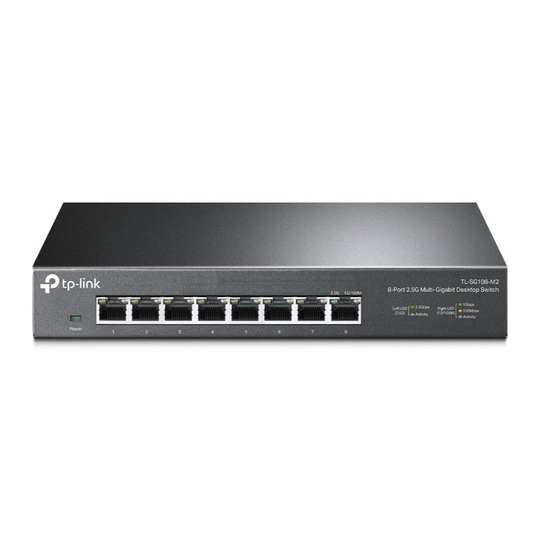 TP-Link TL-SG108-M2 - 8-Port 2.5G Desktop Switch
