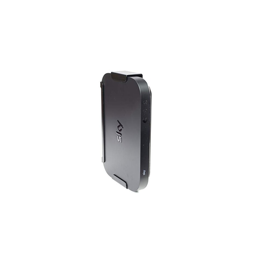 Sky Q Mini Box Wall Mount | Multi Direction Bracket | Easy Screwless Quick Install | Bracket Mount Sky Box Behind TV | Black Steel Sky Box Wall M