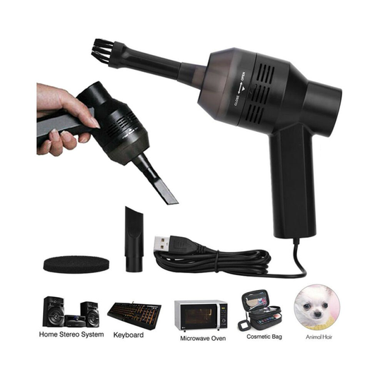 Mini Vacuum Cleaner Portable USB Computer Keyboard Brush Dust Handheld Clean