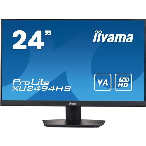 iiyama ProLite XU2494HS-B2 computer monitor 60.5 cm (23.8") 1920 x 1080 pixels Full HD LED Black