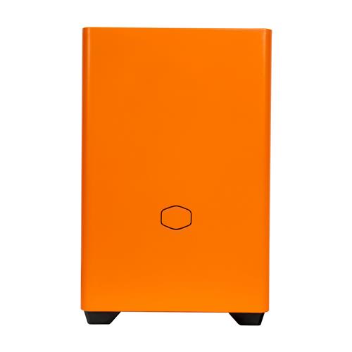 Cooler Master MasterBox NR200P Small Form Factor (SFF) Black Orange