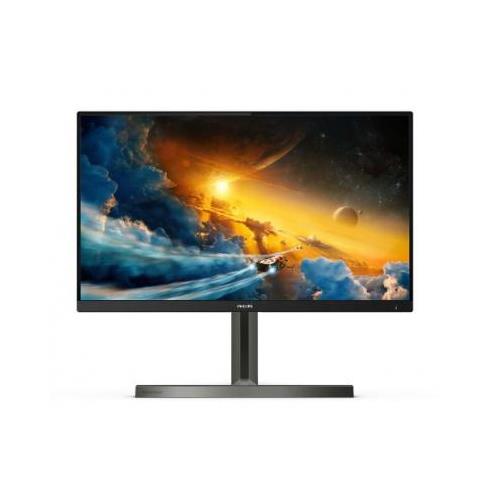 27"Black LED Monitor 4K UHD Speakers Height Adjustable DisplayPort and HDMI