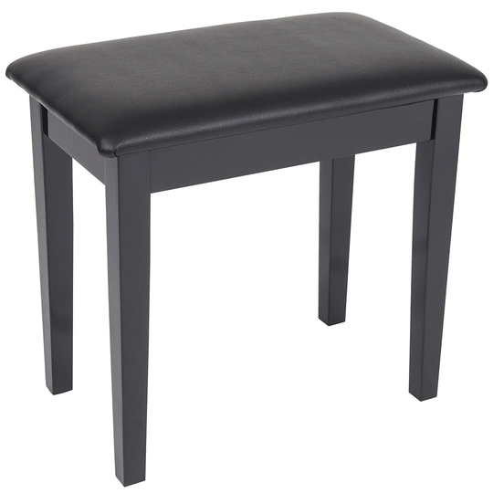 Kinsman Piano Bench with Storage - Satin Black