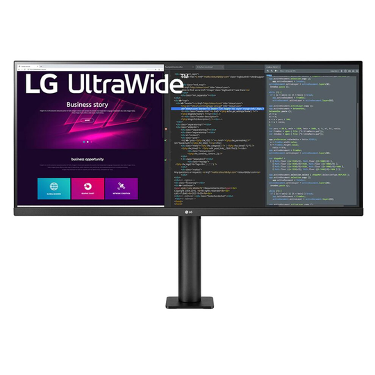 LG 34WN780-B computer monitor 86.4 cm (34") 3440 x 1440 pixels UltraWide Quad HD LED Black