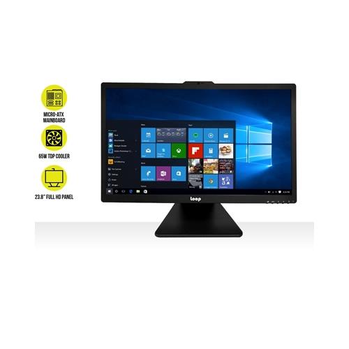 All-In-One 24" HD PC Intel i3 10105 3.70GHz (4.40GHz Boost) Quad Core 8 Thread 8GB DDR4 RAM 1TB SSD - Prebuilt All-In-One System