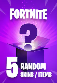 Random FORTNITE SKIN / ITEM 5 Keys (PC) - Epic Games Key - GLOBAL