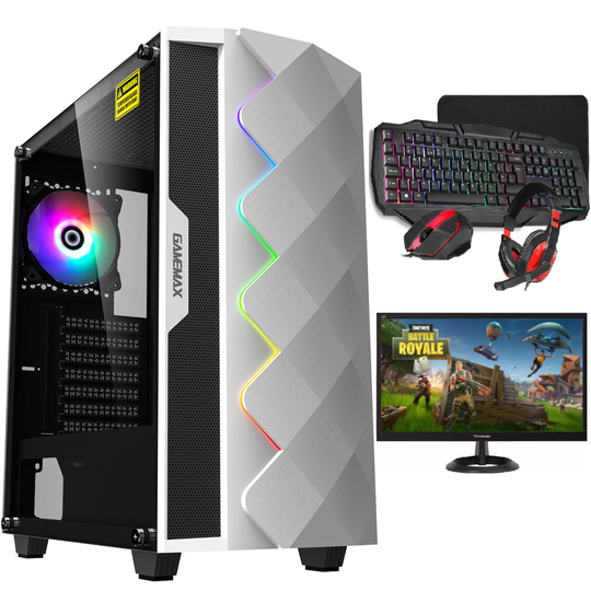Gaming PC Full Set Up Core i5 16GB RAM 1TB GT710 2GB 19" Monitor