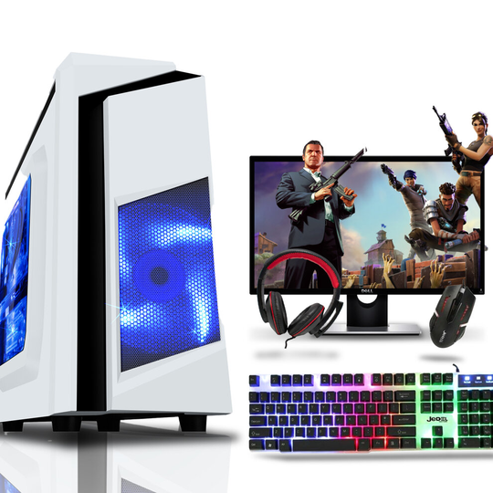 Ultra Gaming PC AMD Ryzen 5 5600G 4.4Ghz 16GB DDR4 240GB SSD Radeon7 19" W10