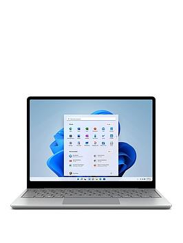 Microsoft Surface Laptop Go 2, Intel Core I5, 8Gb Ram 256Gb Ssd Laptop - Platinum With Optional Microsoft 365 Family 12 Months - Laptop Only