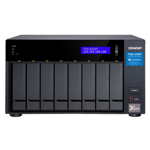 QNAP TVS-872XT NAS Tower Ethernet LAN Black