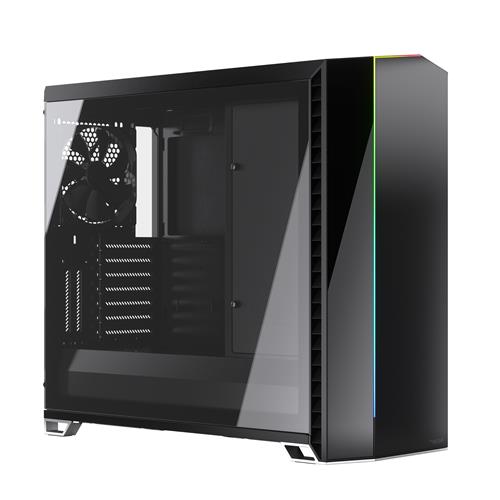 Fractal Design Vector RS Tempered Glass Tower Black Transparent