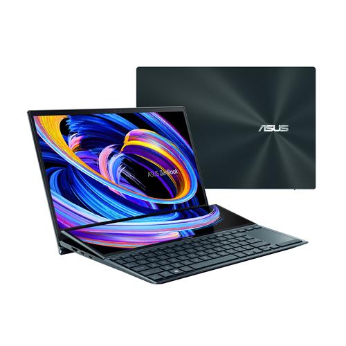 ASUS ZenBook Duo 14 UX482EAR-HY313W notebook i5-1155G7 35.6 cm (14") Touchscreen Full HD Intel Core i5 16 GB LPDDR4x-SDRAM 512 GB SSD Wi-Fi 6 (802.11ax) Windows 11 Home Blue