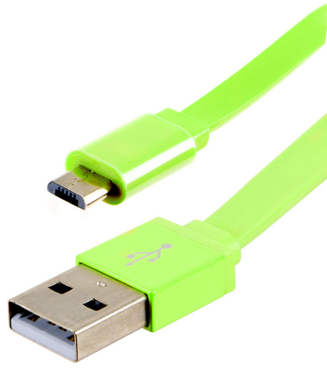 Xenta Micro USB to USB 1.5M Green
