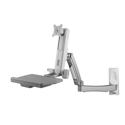 Amer AMR1AWSL flat panel wall mount 61 cm (24") Grey