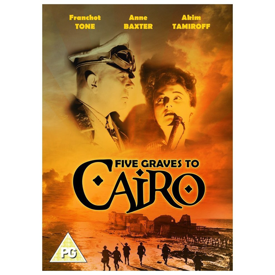Five Graves To Cairo DVD [2014]