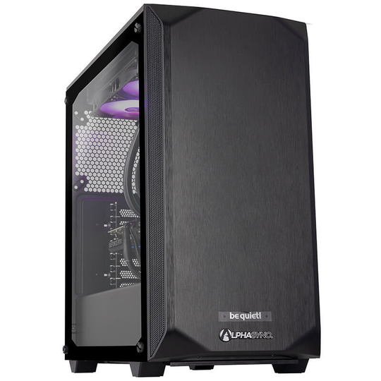 AlphaSync Pure Base Gaming Desktop Pc, Amd Ryzen 5 7600X 4.7GHz, 32GB DDR5, 1TB Hdd, 1TB NVMe PCIe Ssd, Nvidia GeForce Rtx 3060Ti, Wifi, Windows 11 Ho