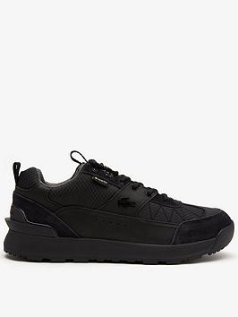 Lacoste Men'S Urban Breaker Lo Gtx Trainers - Black