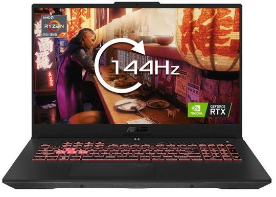 Asus Tuf Gaming A17 FA707RM, Amd Ryzen R7 6800H up to 4.7GHz, 16GB DDR5, 1TB PCIe Ssd, Nvidia GeForce Rtx 3060 6GB, 17.3" Full Hd Ips, Windows 11