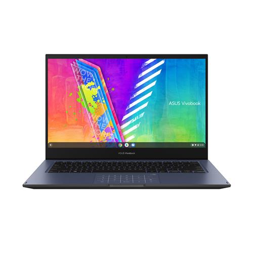 ASUS VivoBook Go 14 Flip TP1400KA-EC104XA-3Y notebook N6000 Hybrid (2-in-1) 35.6 cm (14") Touchscreen HD Intel Pentium Silver 4 GB DDR4-SDRAM 128 GB eMMC Wi-Fi 5 (802.11ac) Windows 11 Pro Academic Blue