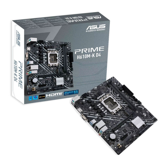 Asus Prime H610M-K D4 m-Atx Motherboard