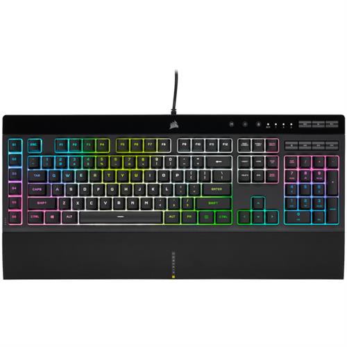 Corsair K55 RGB PRO XT keyboard USB UK English Black