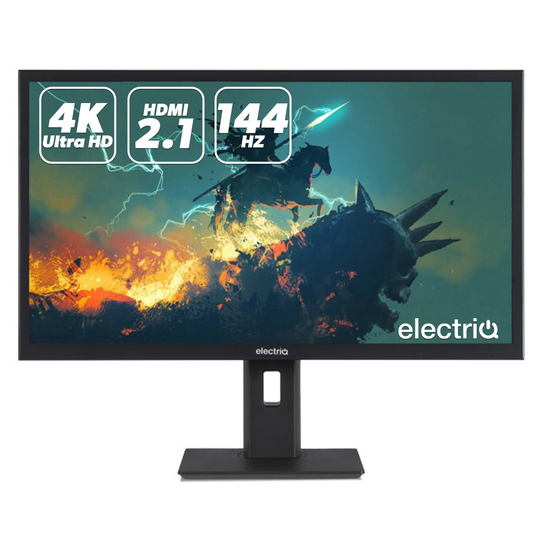 electriQ 28" 4K UHD 144Hz Monitor