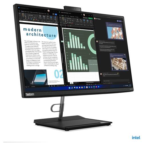Lenovo ThinkCentre neo 30a Intel Core i7 60.5 cm (23.8") 1920 x 1080 pixels 16 GB DDR4-SDRAM 512 GB SSD All-in-One PC Windows 11 Pro Wi-Fi 6 (802.11ax) Black