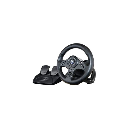 Superdrive - SV450 Racing steering wheel with pedal and paddle shifters for Xbox Serie X/S, Switch, PS4, Xbox One, PC (programmable for all game